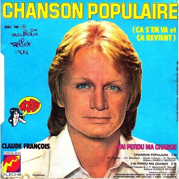 Claude Francois- Chanson Populaire (1973)